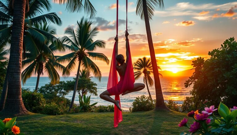 Experience Aerial Yoga in Sri Lanka | Soar & Stretch